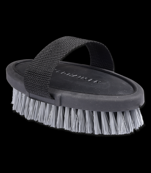 CEPILLO BODY BRUSH WALDHAUSEN 18 CM CERDAS DE 2.5 CM (VERDE Y NEGRO)